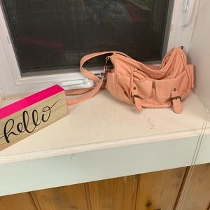 Mossimo Peachy Pink Crossbody!